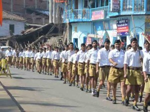 महाकौशल प्रांत के सागर में पथ संचलन