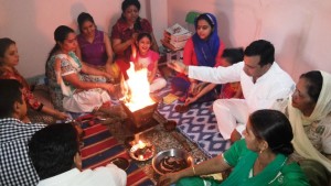 दक्षिण दिल्ली में विहिप का शांति यज्ञ