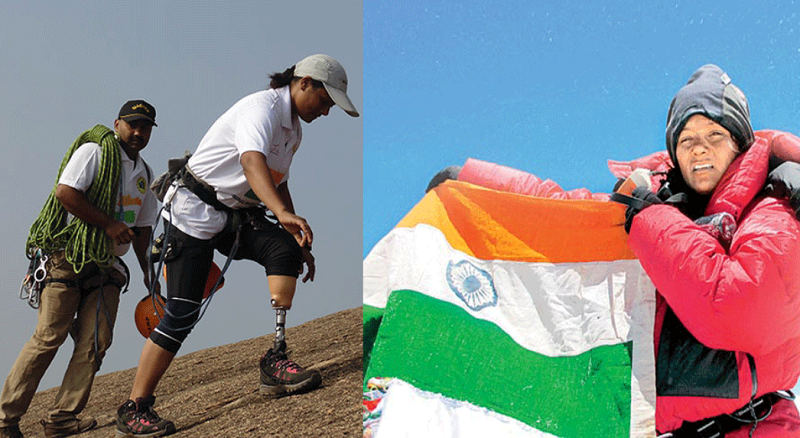 Amputee mountaineer Arunima Sinha flags India on Antartica's Mount ...